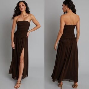 Rare London | Dresses | Rare London Textured Fringe Maxi Dress In Cream |  Poshmark